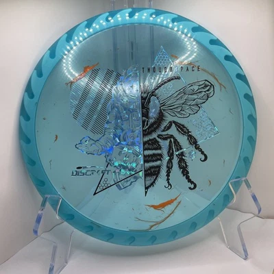 Discraft x Thought Space Athletics FuZed Buzzz Saw: Jawbreaker Blue, New, 177g+ - Image 1 of 4