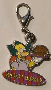Krusty The Clown Krusty Burger Clip On Add A Charm 2014 Matt Groening - Picture 1 of 2