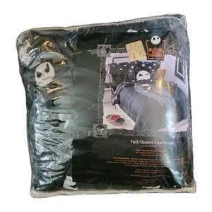 Nightmare Before Christmas Full/Queen Comforter Jack Skellington NWT 2007 Disney - Picture 1 of 6