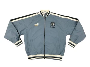 Rare Vintage 00s Puma Everton Liverpool Bomber Jacket Mens Medium - Picture 1 of 8
