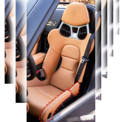PORSCHE 911/918 GT3 RS GT2 RS PROTECTIVE LEATHER COVER Cognac STITCHING — 第 1/4 张图片