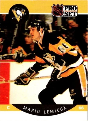 1990-91 Pro Set #236 Mario Lemieux — 第 1/2 张图片