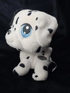 Hasbro Littlest Pet Shop Large Plush Dalmatian Puppy Big Eyes Dog Toy - Picture 1 of 11