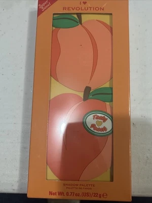 Makeup Revolution I Heart Revolution Tasty Peach Full Size Eyeshadow  Box 5 - Image 1 of 3