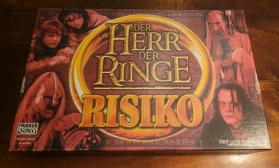 Vintage Der Herr der Ringe RISIKO Parker 2 bis 4 Spieler ab 10 Jahren unbenutzt - Bild 1 von 2