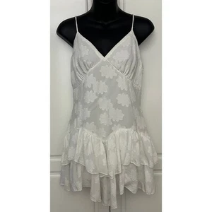 Wild Fable Women's Off-White Sleeveless Mini Dress Adjustable Straps Size S NWT - Picture 1 of 8