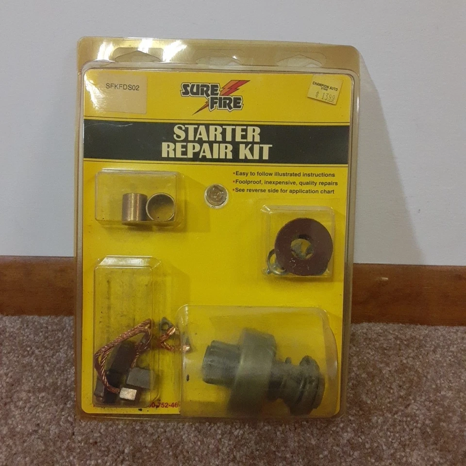 FDS-02 Ford Tab Tipo Motor Arranque Reconstrucción Kit 1977-90 Reparación 6 y 8 Cilindros  Foto 1 de 4