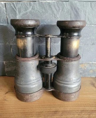 Small Heavy Vintage 812 War Office Binoculars - World War  - Image 1 of 4