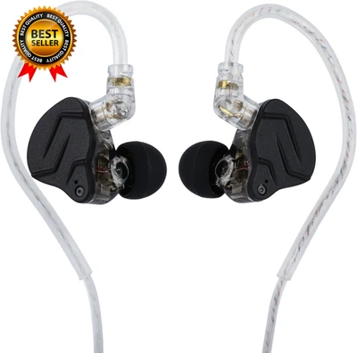 KZ ZSN PRO X Dual Driver 1BA+1DD Hybrid Metal Earphones Hifi In-Ear Monitor