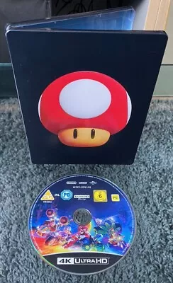 The Super Mario Bros. Movie 4K Ultra HD Steelbook Chris Pratt Jack Black - Image 1 of 4