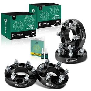 4Pcs 6x4.5" to 6x4.5" Wheel Spacers 12x1.25 66.1mm 1" for Nissan Frontier Xterra - Picture 1 of 10