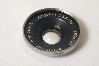 K530~ Front Lens Element for 90mm f/6.8 Schneider Angulon Lens – Rub Marks - Image 1 of 4