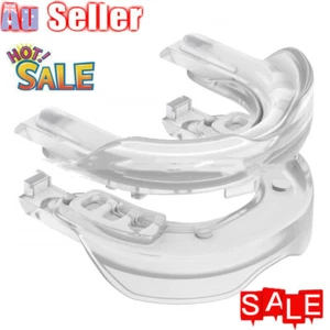NEW Anti Snore Stop-Snoring High Quality Sleep Apnea Mouth Guard Mouthpiece ZV - Picture 1 of 18