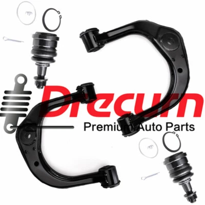 4PC Front Upper Control Arm Ball Joint SET For Toyota Tacoma 4Runner 4WD RWD Foto 1 de 4