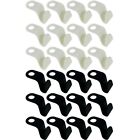 Black and White Hanger Hook Wardrobe Clothes Hanger for Hangers Space4320