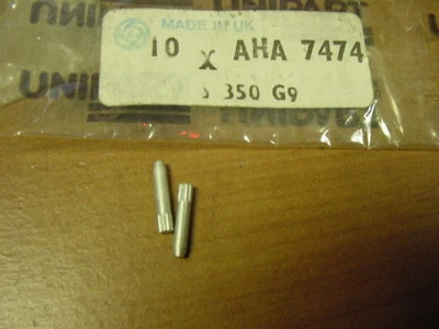 2 pasadores de manija de ventana de ventilación NOS MGA cupé MGB MGC MG Midget Austin Healey Sprite Foto 1 de 2