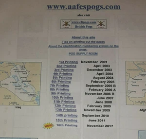 AAFES Pogs All of the 43 sets 2001 - 2017 printing A.U. condition - Picture 1 of 11