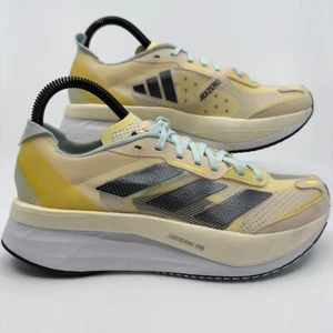 Adidas Adizero Boston 11 Damen 6,5 6 1/2 Ecru Tint Night Metallic Beige Sneaker - Bild 1 von 18