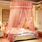 Round Lace Bed Netting Canopy Curtain Dome Insect Mosquito Net Princess Twin