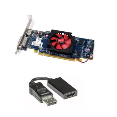 Dell Optiplex 7010 7020 7040 7050 7060 SFF 1GB VideoCard HDMI DVI DP Window10/11 - Image 1 of 2