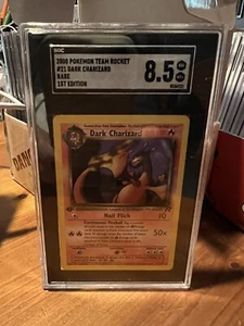 Pokémon TCG Dark Charizard 1st Edition Team Rocket 21/82 Non Holo BGS 8.5 - Picture 1 of 1