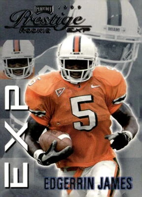 1999 Playoff Prestige EXP Edgerrin James #EX37 - Image 1 of 2