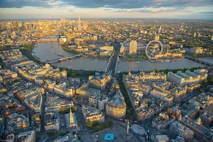 Maxi póster Jason Hawkes - London Evening - con licencia - 61 x 91,5 cm PP33910 - Imagen 1 de 1