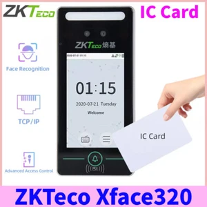 ZKteco Xface320 TCP/IP Biometric Facial Recognition Time Attendance Machine IC - Picture 1 of 10