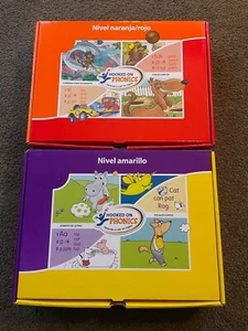 Hooked On Phonics Spanish Ed Box Set Kindergarten 1st Grade Learn 2 Read English - Picture 1 of 6