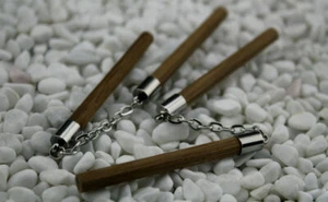 2PC 1/6 Scale Weapon Nunchaku Model For 12" Female & Male Body Figure Doll Toys - Picture 1 of 3