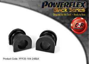 Powerflex Black Frnt Arbustos de Arco 24mm Para Crx Del Sol 92-98