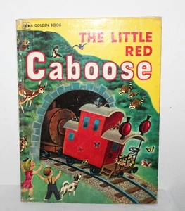The Little Red Caboose,  Big Golden  Book, Vintage 1978 - Picture 1 of 5