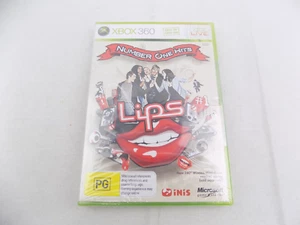 Brand New Sealed Xbox 360 Lips Number # 1 One Hits - Picture 1 of 1
