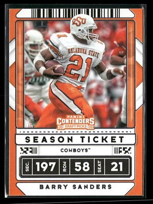 Barry Sanders 2020 Panini Contenders Draft Picks #9 - Image 1 of 2