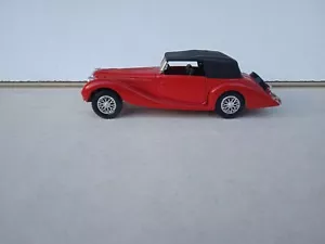 MODELLINO AUTO SOLIDO - DELAHAYE 135M 1939 1:43 ROSSO/NERO - Foto 1 di 5
