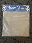 Anne Cloth Pillow Squares Set Of 2, 18 Count - 11”x11” Leisure Arts Taupe NEW