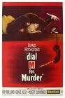 DIAL M FOR MURDER MOVIE POSTER Grace Kelly HITCHCOCK 1