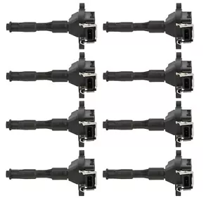 Set of 8 Bosch Direct Ignition Coils for BMW E39 E38 E53 540i 740i X5 Z8 V8 NEW - Picture 1 of 1