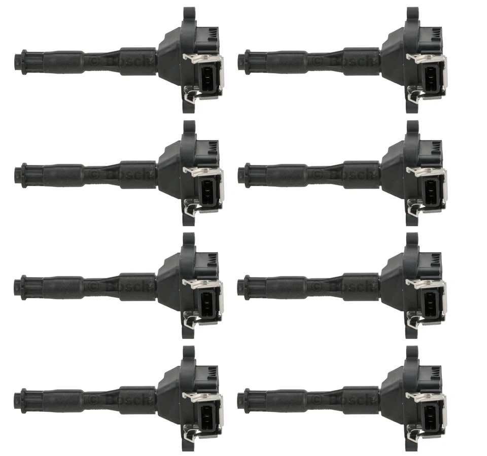 Комплект из 8 катушек прямого зажигания Bosch для BMW E39 E38 E53 540i 740i X5 Z8 V8 НОВЫЙ - Изображение 1 из 1