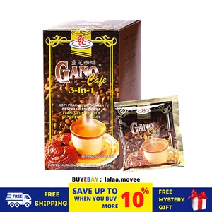 Gano Excel Cafe 3 in 1 Coffee Ganoderma Reishi Halal (1 Boxes) FREE SHIP - Picture 1 of 6