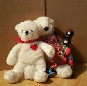 Sheet Set Kids Toys Shelf Ornament 2Bears+Woodenman Gift Games Dolls Animals Fun - Bild 1 von 5