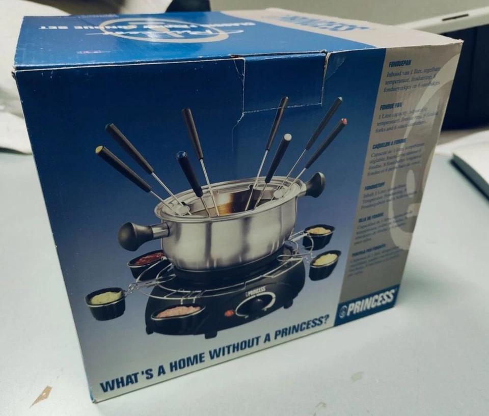 Set Fonduta Princess - Completo e Perfettamente Funzionante, Ottimo per Cene - Immagine 1 di 4