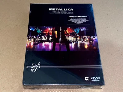 METALLICA S&M LIVE 2x DVD JEWEL CASE BOX SET ORIGINAL WARNER RELEASE 2000 EU New - Image 1 of 3