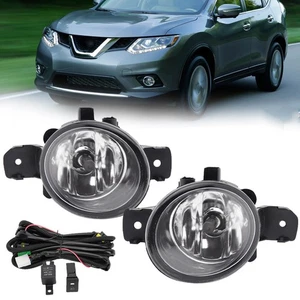 For Nissan Rogue 2014 2015 2016 2017 Bumper Fog Light Driving Lamp Wiring Switch - Picture 1 of 24