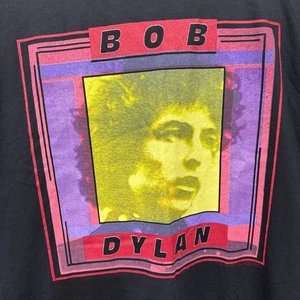 Vintage Bob Dylan 1992 Tour Shirt T Shirt XL Concert Brockum East West Touring - Picture 1 of 18