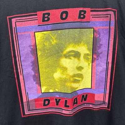 Vintage Bob Dylan 1992 Tour Shirt T Shirt XL Concert Brockum East West Touring - Image 1 of 4