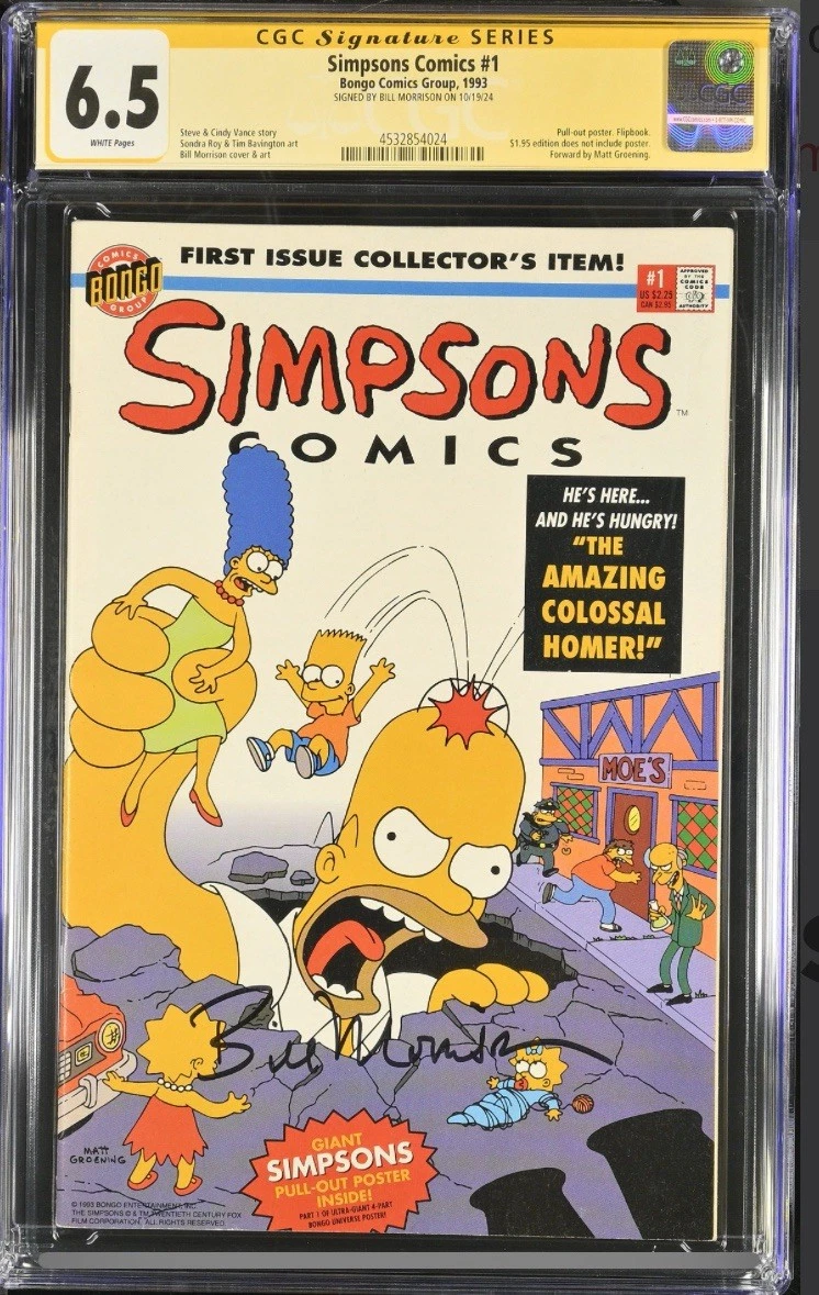 The Simpsons Certified Guaranty Company (CGC) Comics, Graphic