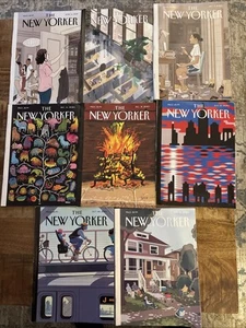 new yorker magazine lot Eight Issues - Picture 1 of 5