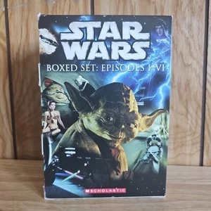 Star Wars Complete Box Set - Episodes 1-6 Paperback Books Scholastic - Imagen 1 de 9