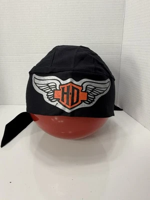 De colección Harley Davidson Durag Bandana Head Wrap Gorra Motociclista con Llamas Foto 1 de 4